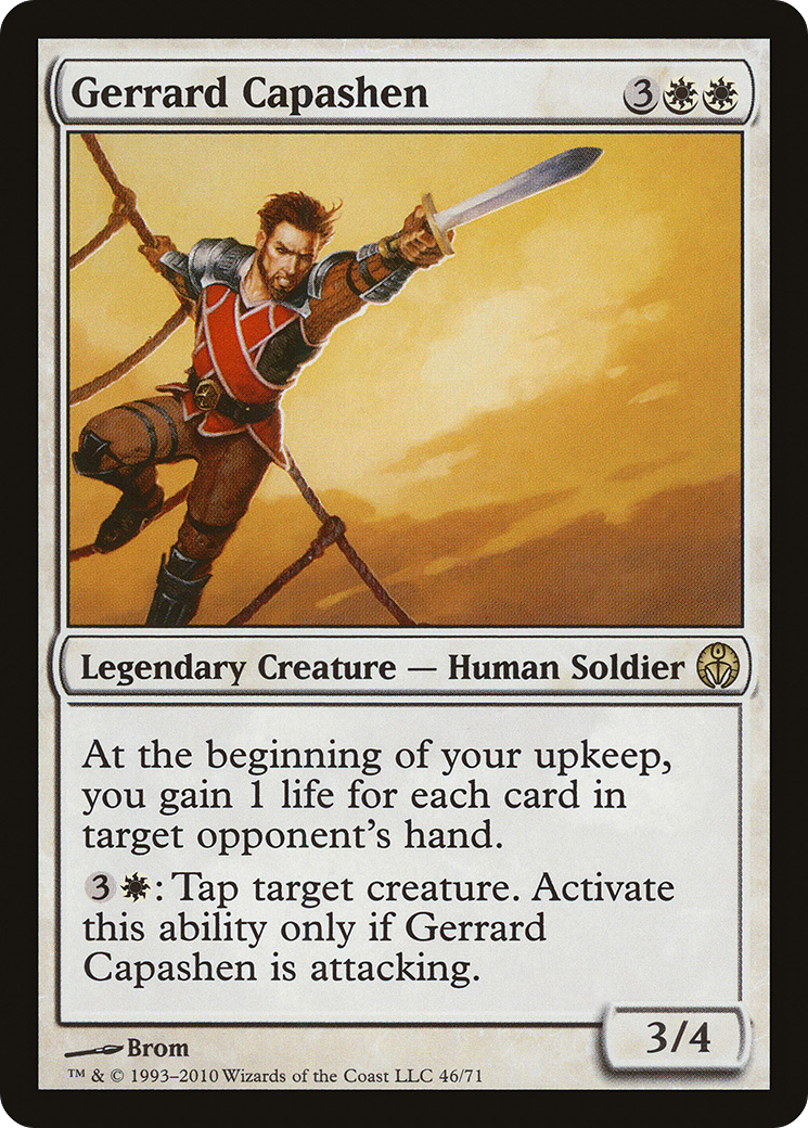 Gerrard Capashen (DDE-046) [Misc] Duel Decks: Phyrexia vs. the Coalition MTG Single Wizards of the Coast