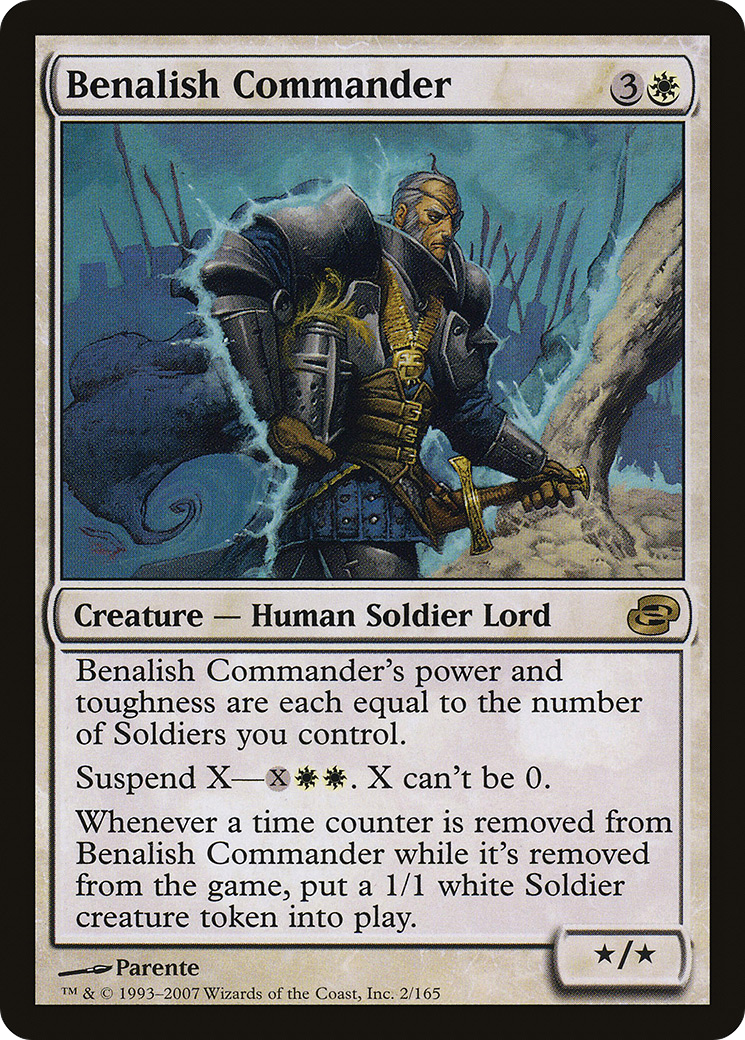 Benalish Commander (PLC-002) [Planar Chaos] MTG Single Wizards of the Coast
