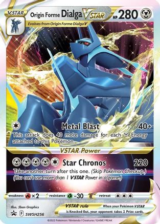 Origin Forme Dialga VSTAR (SWSH256/307) Holofoil [Promos: SWSH Promo Cards] Pokemon Single Pokémon