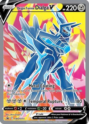 Origin Forme Dialga V (SWSH255/307) Holofoil [Promos: SWSH Promo Cards] Pokemon Single Pokémon