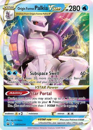 Origin Forme Palkia VSTAR (SWSH254/307) Holofoil [Promos: SWSH Promo Cards] Pokemon Single Pokémon