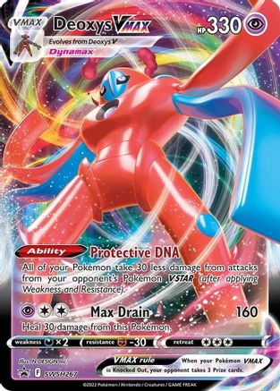 Deoxys VMAX - SWSH267 (SWSH267/307) - [Promos: SWSH Promo Cards] Holofoil Pokemon Single Pokémon