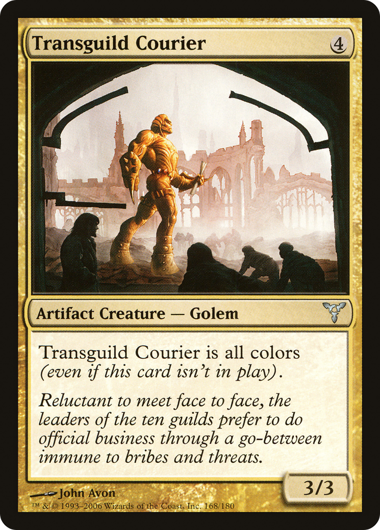Transguild Courier (DIS-168) [Dissension] MTG Single Wizards of the Coast