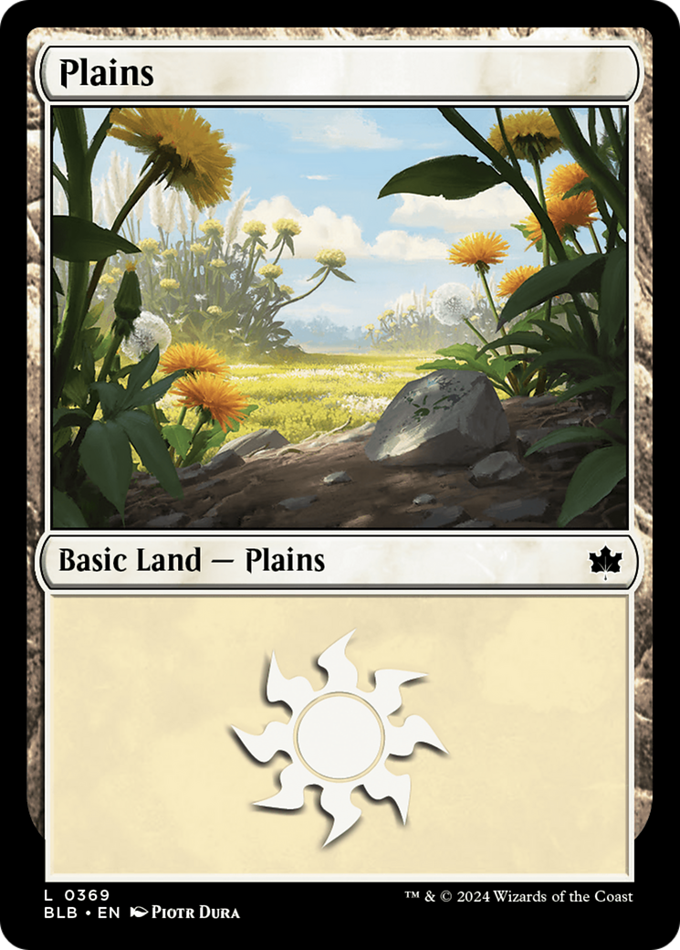 Plains (0369) (BLB-369) [Bloomburrow] MTG Single Wizards of the Coast