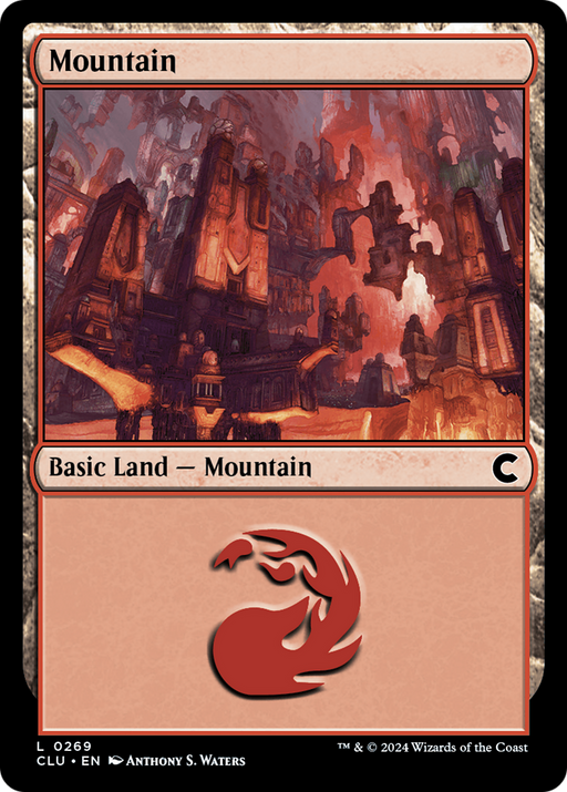 Mountain (0269) (CLU-269) [Ravnica: Clue Edition] MTG Single Wizards of the Coast