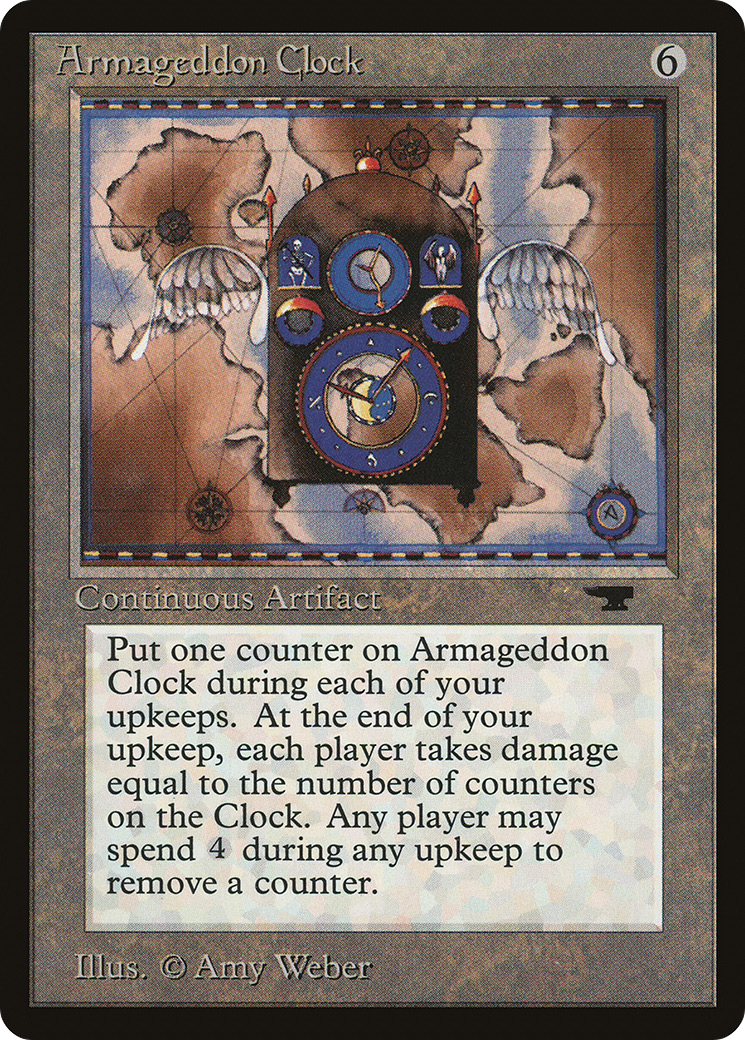Armageddon Clock (ATQ-) [Oldschool] Antiquities MTG Single Wizards of the Coast