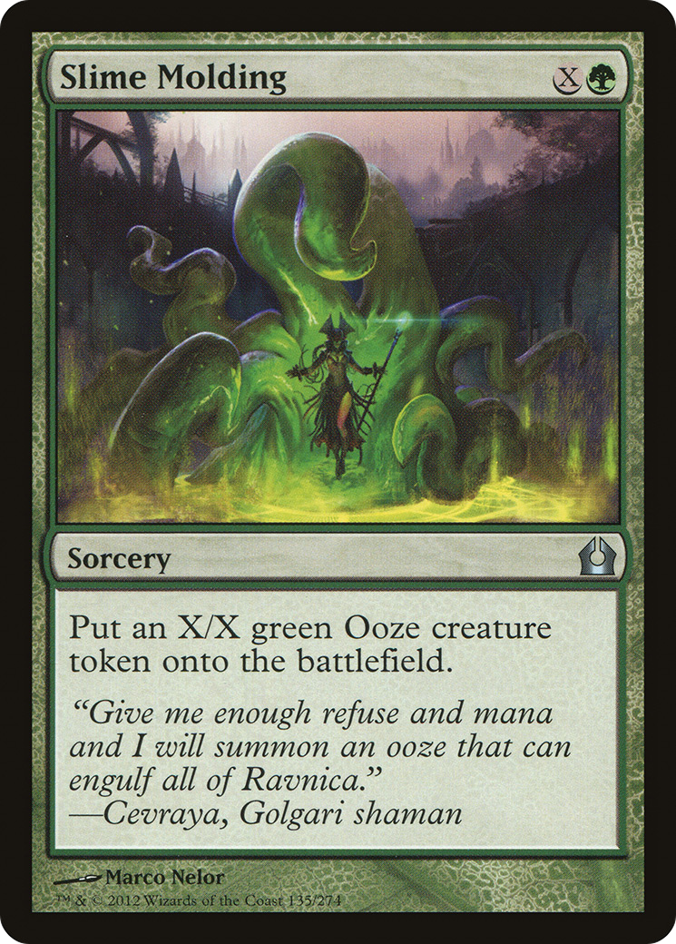 Slime Molding (RTR-135) [Return to Ravnica] MTG Single Wizards of the Coast
