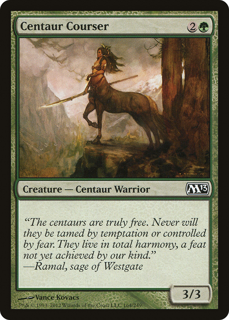 Centaur Courser (M13-164) [Magic 2013] MTG Single Wizards of the Coast