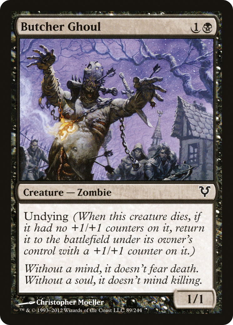 Butcher Ghoul (AVR-089) [Avacyn Restored] MTG Single Wizards of the Coast