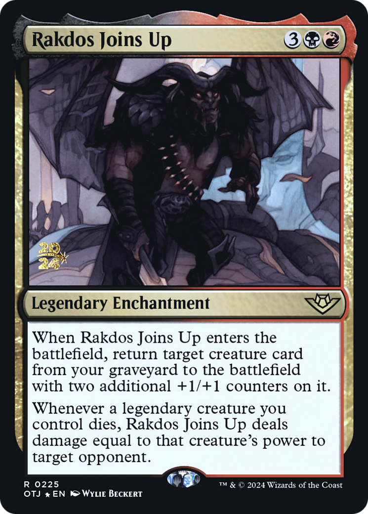 Rakdos Joins Up (PRE-225) [Outlaws of Thunder Junction Promos] Foil MTG Single Wizards of the Coast