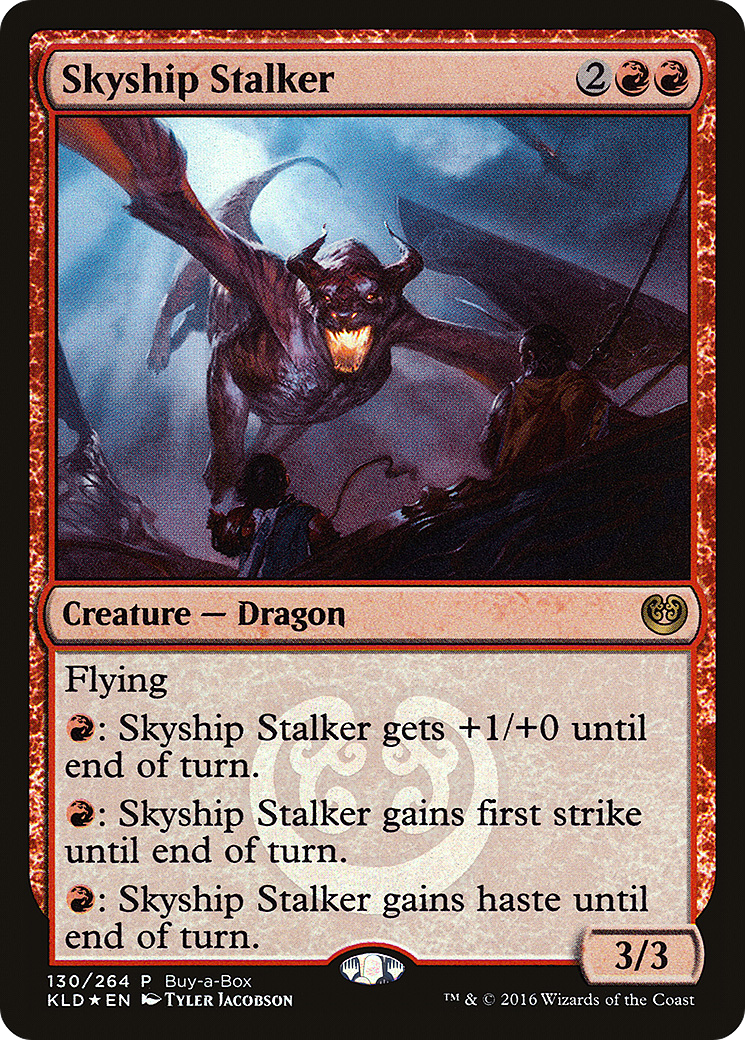 Skyship Stalker (BABP-130) [Kaladesh Promos] Foil MTG Single Wizards of the Coast