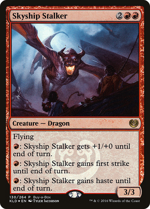Skyship Stalker (BABP-130) [Kaladesh Promos] Foil MTG Single Wizards of the Coast