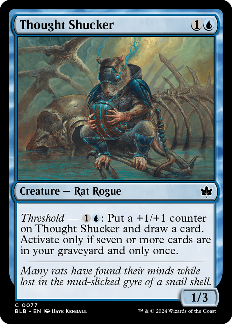 Thought Shucker (BLB-077) [Bloomburrow] MTG Single Wizards of the Coast