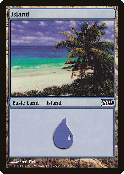 Island (236) (M11-236) [Magic 2011] MTG Single Wizards of the Coast