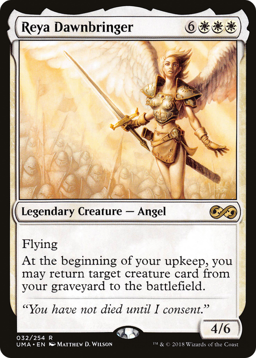 Reya Dawnbringer (UMA-032) [Ultimate Masters] MTG Single Wizards of the Coast