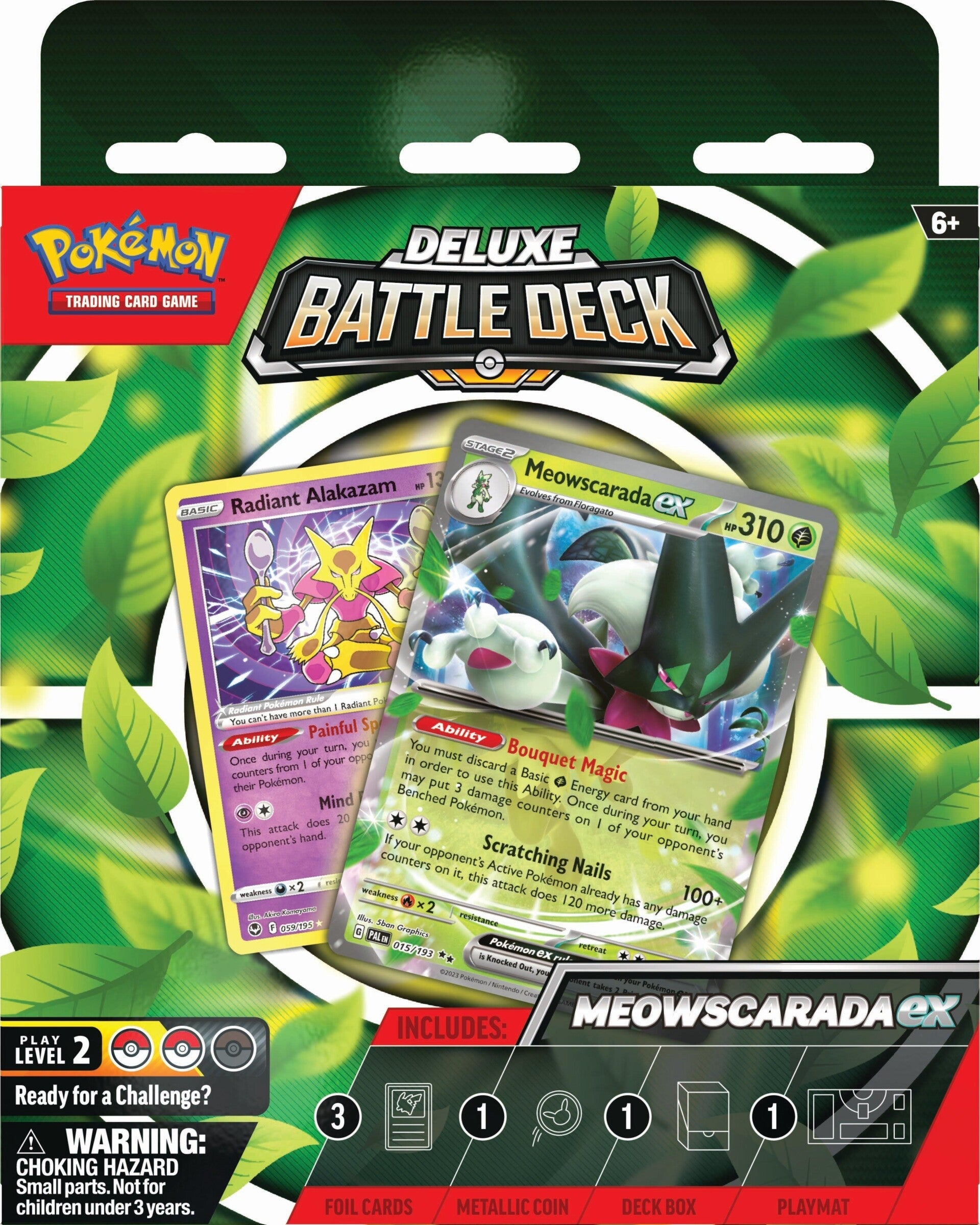 Pokémon Deluxe Battle Deck - Meowscarada ex Pokemon Sealed Pokémon   
