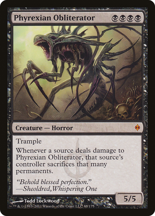 Phyrexian Obliterator (NPH-068) [New Phyrexia] Foil MTG Single Wizards of the Coast