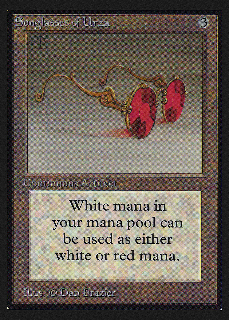 Sunglasses of Urza (IED-272) [Intl. Collectors' Edition] MTG Single Wizards of the Coast