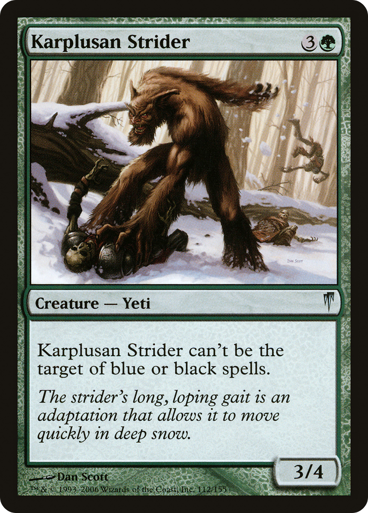 Karplusan Strider (CSP-112) [Coldsnap] MTG Single Wizards of the Coast