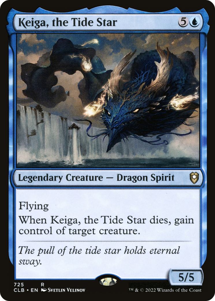Keiga, the Tide Star (CLB-725) [Commander Legends: Battle for Baldur's Gate] MTG Single Wizards of the Coast