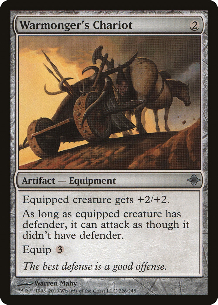 Warmonger's Chariot (ROE-226) [Rise of the Eldrazi] Foil MTG Single Wizards of the Coast