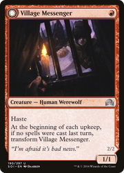 Village Messenger (SOI-190) [Shadows over Innistrad] MTG Single Wizards of the Coast