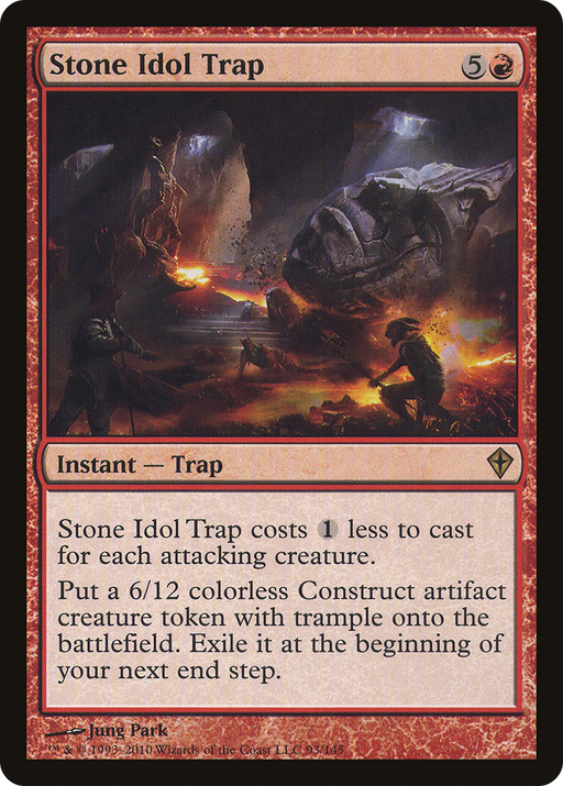 Stone Idol Trap (WWK-093) [Worldwake] MTG Single Wizards of the Coast