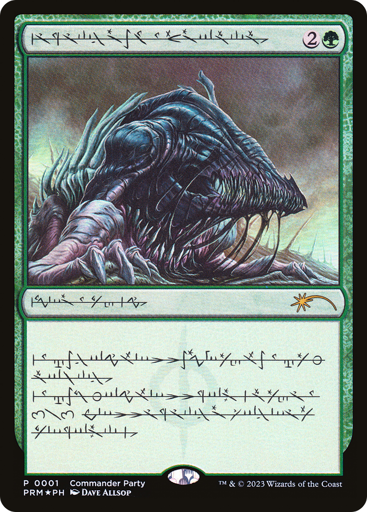 Beast Within (Phyrexian) (WPN-001) [Misc] Wizards Play Network 2023 Foil MTG Single Wizards of the Coast