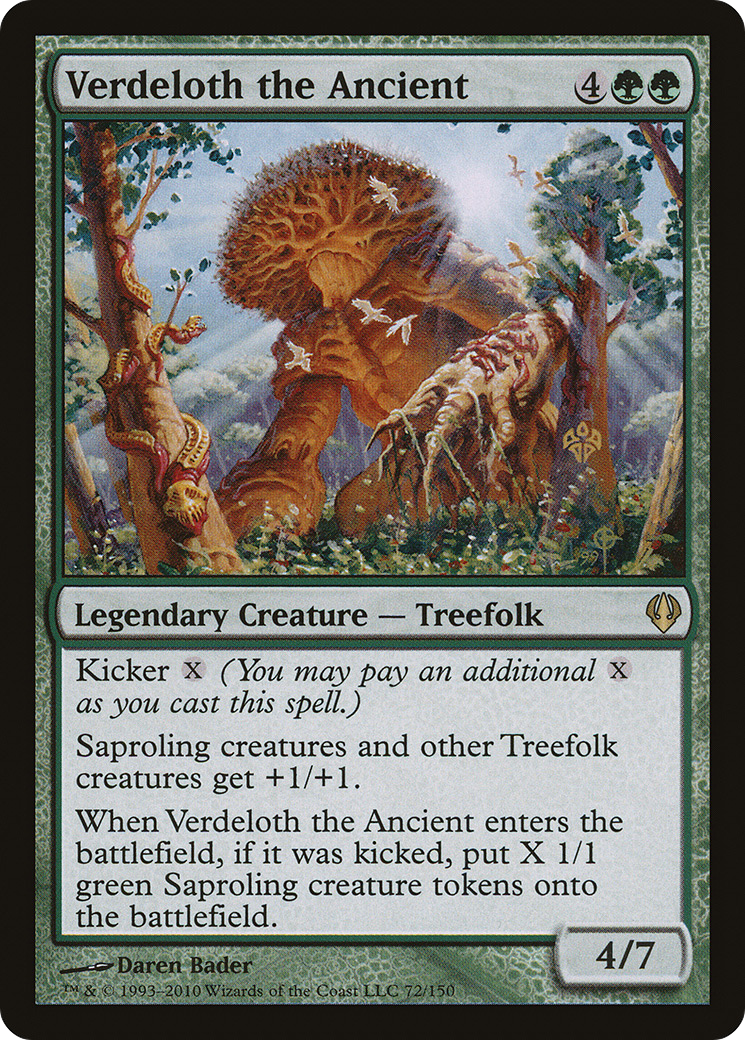Verdeloth the Ancient (ARC-072) [Misc] Archenemy MTG Single Wizards of the Coast