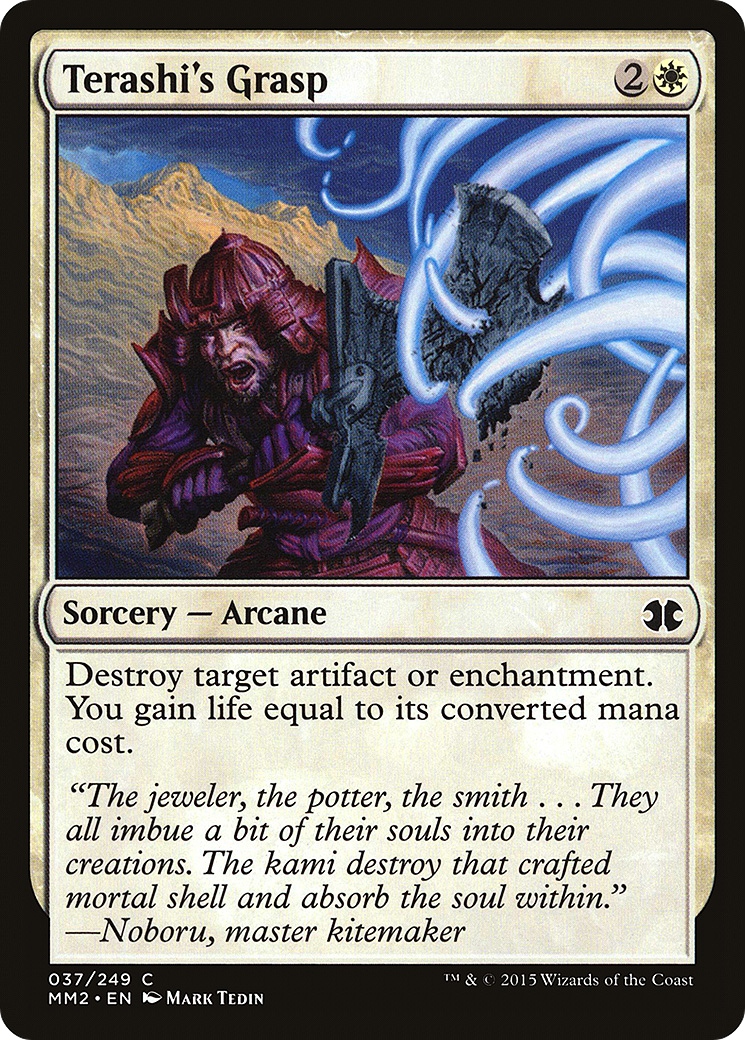 Terashi's Grasp (MM2-037) [Modern Masters 2015] MTG Single Modern Masters 2015