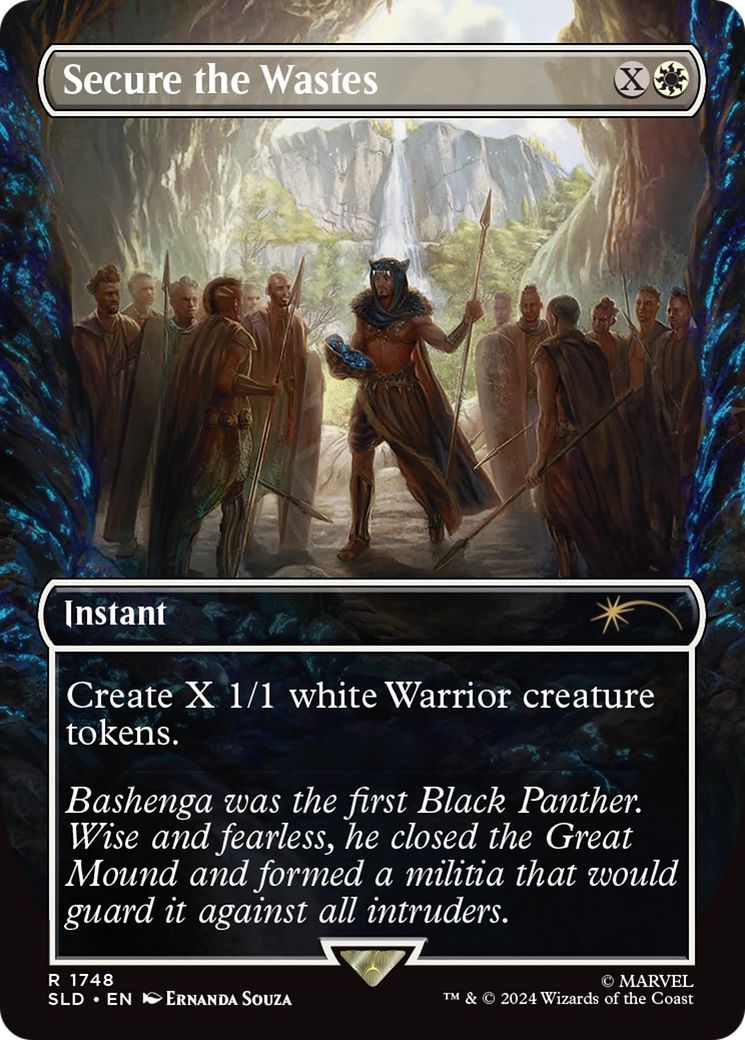 Secure the Wastes (SLD-1748) [Secret Lair] Drop (Borderless) MTG Single Wizards of the Coast