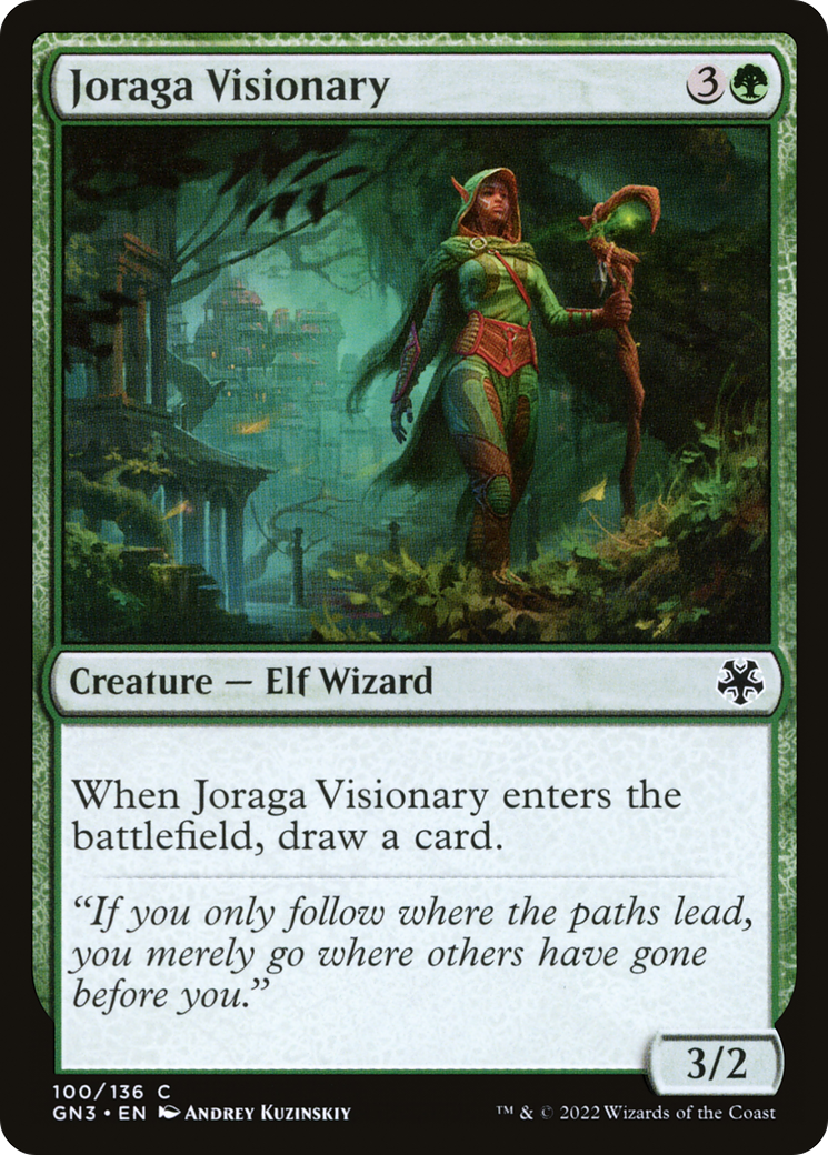 Joraga Visionary (GN3-100) [Misc] Game Night: Free-for-All MTG Single Wizards of the Coast