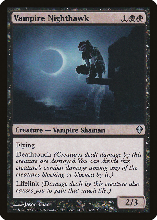 Vampire Nighthawk (ZEN-116) [Zendikar] Foil MTG Single Wizards of the Coast