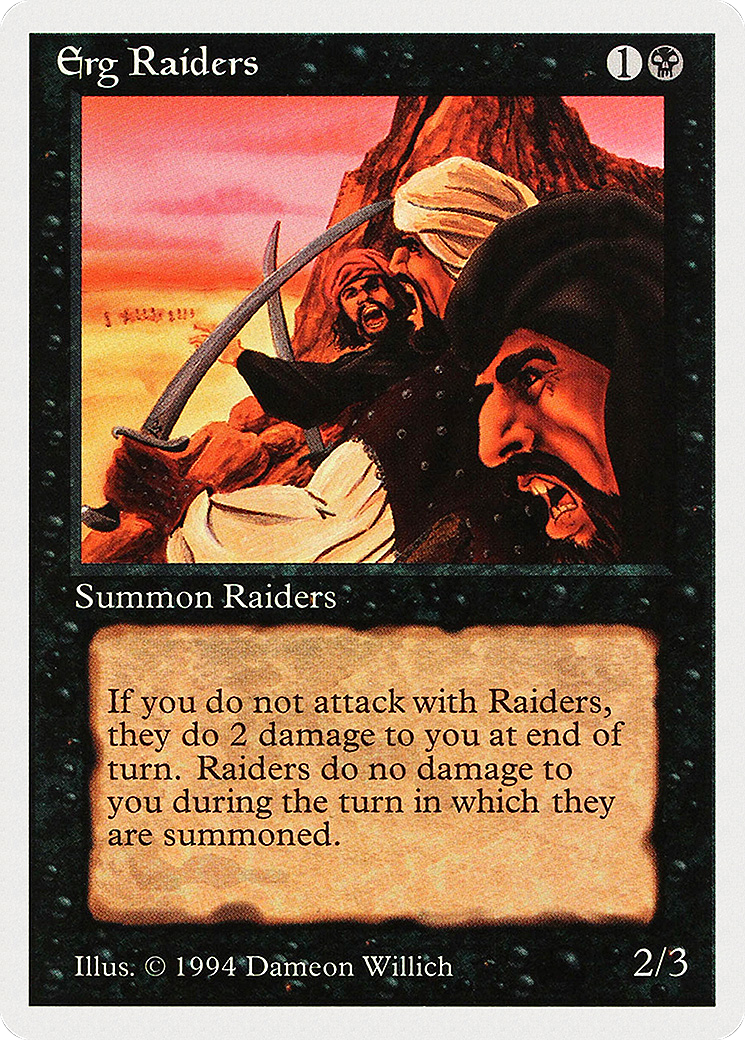 Erg Raiders (SUM-109) [Misc] Summer Magic / Edgar MTG Single Wizards of the Coast