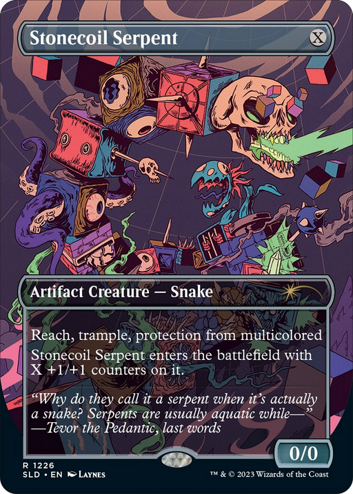 Stonecoil Serpent (SLD-1226) [Secret Lair] Drop (Borderless) MTG Single Wizards of the Coast
