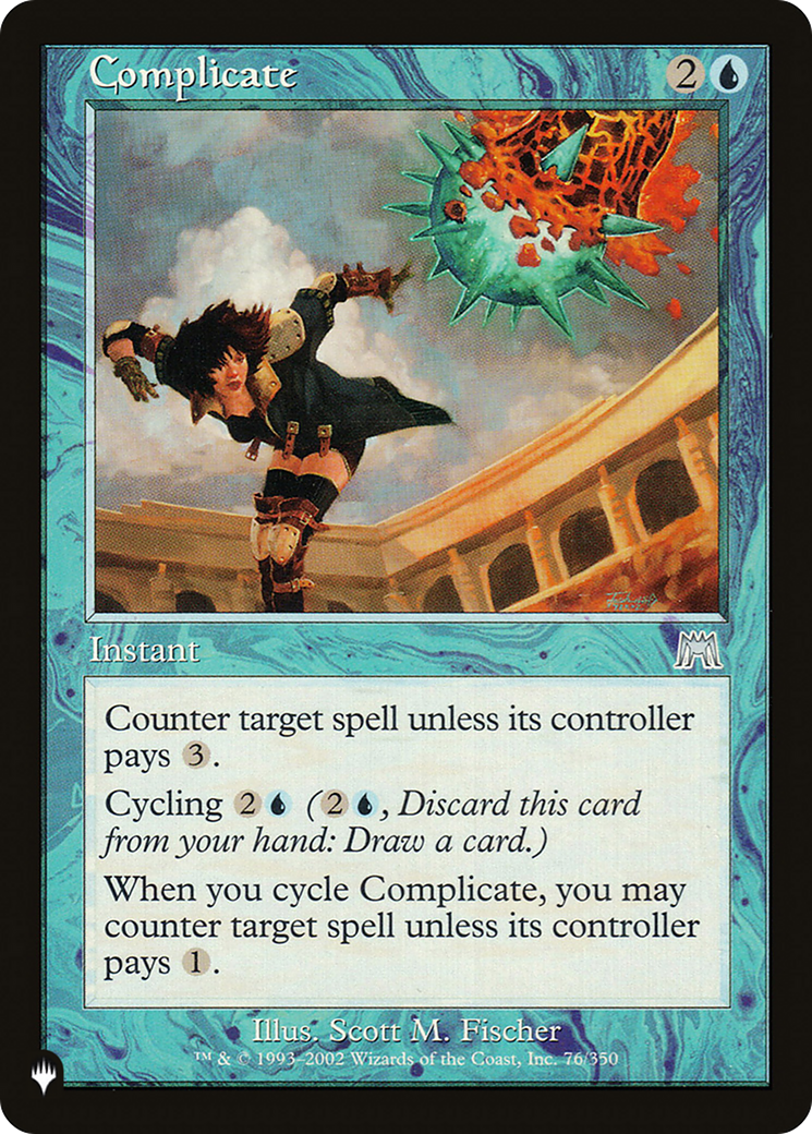 Complicate (LIST-ONS-76) [Mystery Booster] The List MTG Single Wizards of the Coast