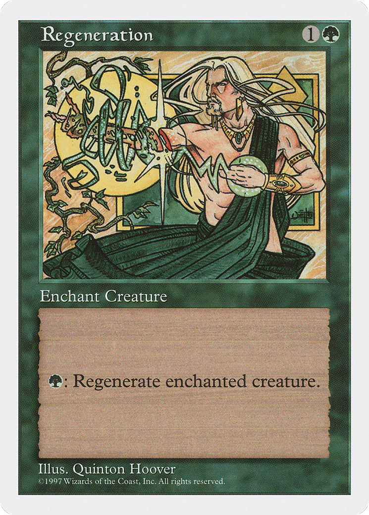 Regeneration (5ED-321) [Fifth Edition] MTG Single Wizards of the Coast