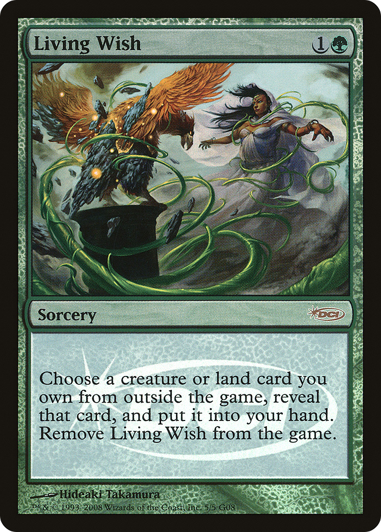 Living Wish (JDG-005) [Misc] Judge Gift Cards 2008 Foil MTG Single Wizards of the Coast