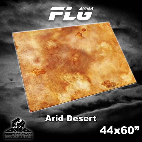 Frontline Gaming: Mats - Arid Desert 44"x60" Gaming Mat FLG