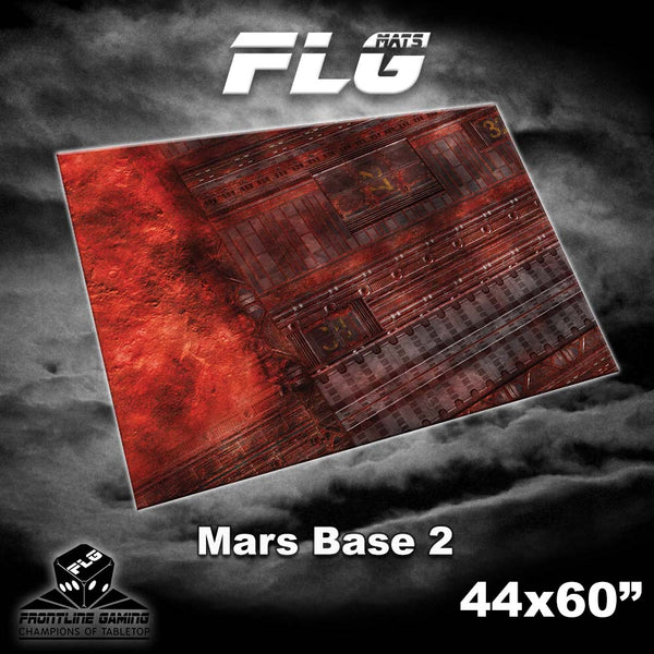 Frontline Gaming: Mats - Mars Base 2 44"x60" Gaming Mat FLG