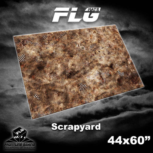 Frontline Gaming: Mats - Scrapyard 44"x60" Gaming Mat FLG