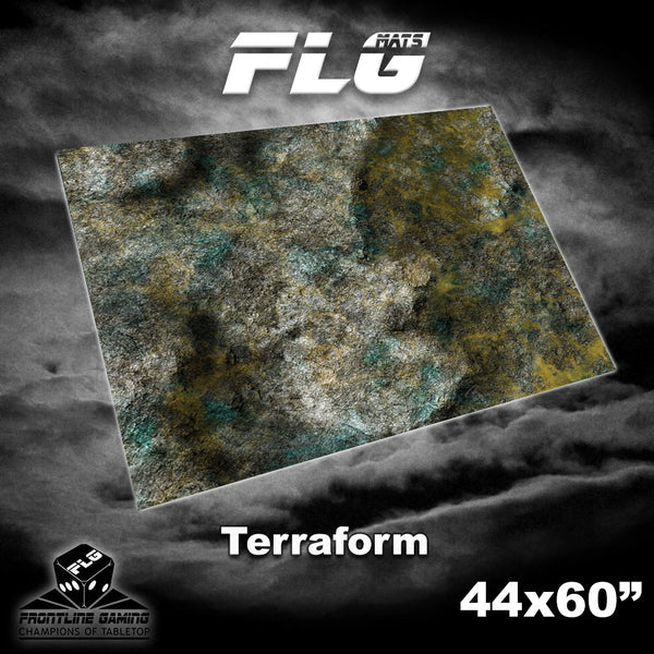 Frontline Gaming: Mats - Terraform 44"x60" Gaming Mat FLG