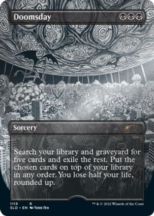 Doomsday (Foil Etched) (SLD-1115) [Secret Lair Drop Series] Foil MTG Single Wizards of the Coast