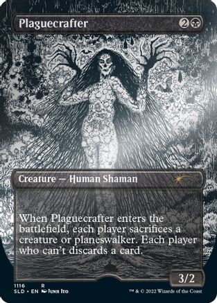 Plaguecrafter (Foil Etched) (SLD-1116) [Secret Lair Drop Series] Foil