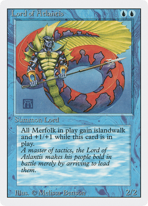 Lord of Atlantis (3ED-064) [Revised Edition] MTG Single Wizards of the Coast