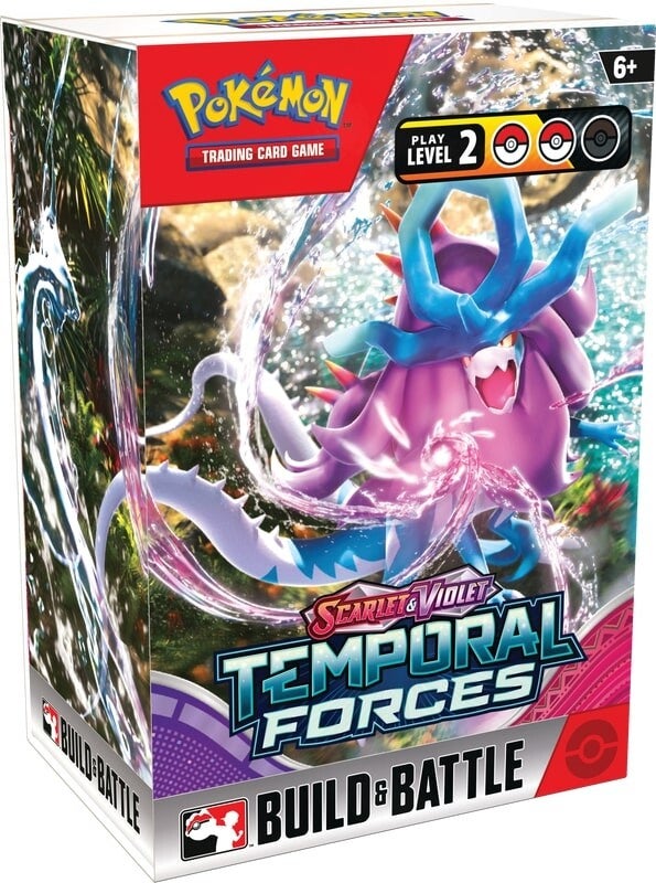 Pokémon Scarlet & Violet: Temporal Forces - Build & Battle Box Pokemon Sealed Pokémon   
