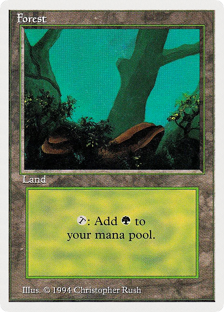 Forest (SUM-304) [Misc] Summer Magic / Edgar MTG Single Wizards of the Coast