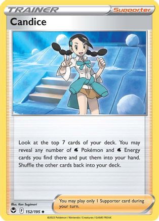 Candice (152/195) [SWSH: Silver Tempest] Pokemon Single Pokémon