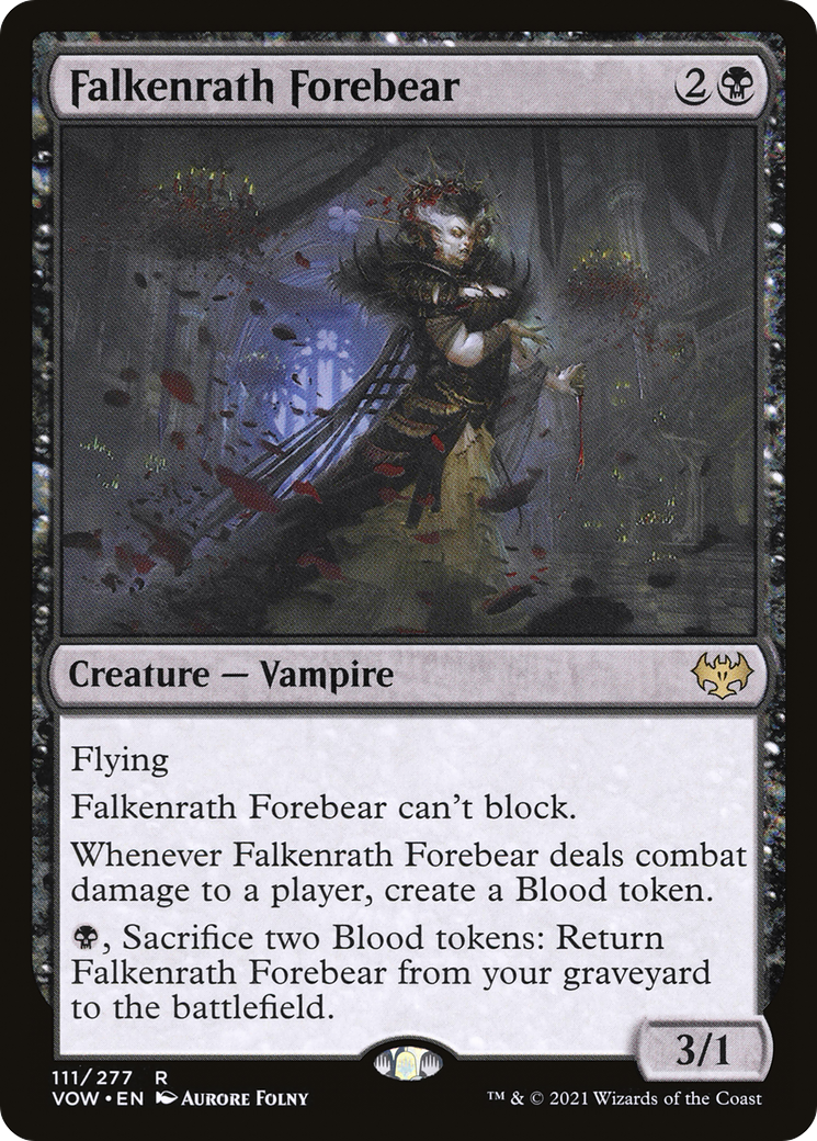 Falkenrath Forebear (VOW-111) [Innistrad: Crimson Vow] MTG Single Wizards of the Coast