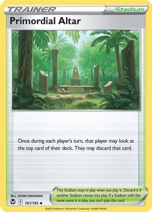 Primordial Altar (161/195) [SWSH: Silver Tempest] Pokemon Single Pokémon